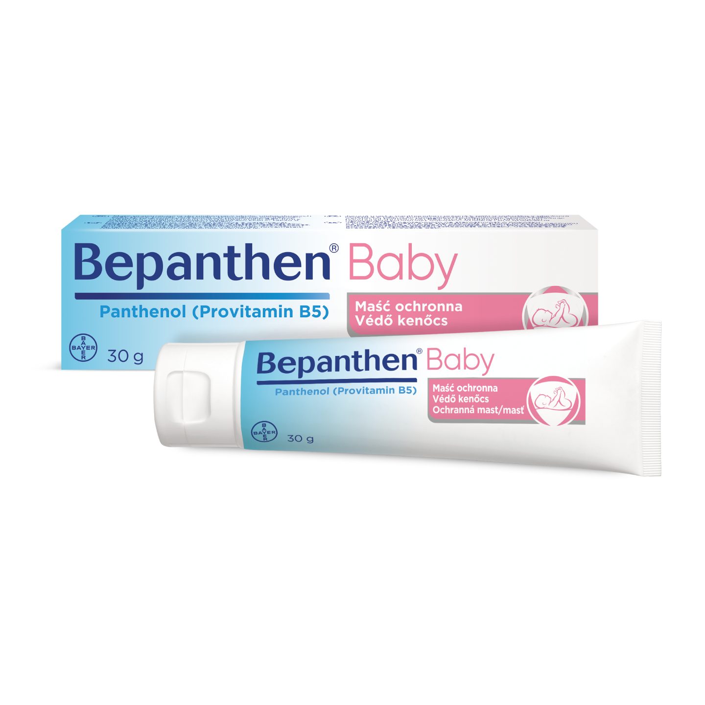 Opakowanie Bepanthen Baby Nowe